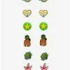 Earrings Nickelodeon Character & Icon Stud Earring Set - BoxLunch Exclusive