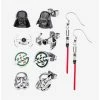 Star Wars Jewelry Star Wars Dark Side Earring Set 1 Star Wars Jewelry Star Wars Dark Side Earring Set -RockLove Sales 12209675 hi