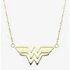 Necklaces DC Comics Gold Plated Wonder Necklace 1 Necklaces DC Comics Gold Plated Wonder Necklace -RockLove Sales 12374834 hi