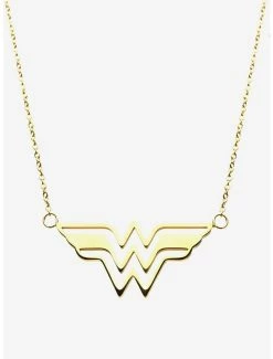 Necklaces DC Comics Gold Plated Wonder Necklace