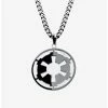 Star Wars Jewelry Star Wars Galactic Empire And Death Star Etched Pendant -RockLove Sales 12374967 hi