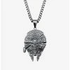 Star Wars Jewelry Star Wars Millennium Falcon Pendant -RockLove Sales 12375038 hi