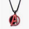 Necklaces Marvel Red Avengers Pendant