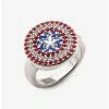 Rings Marvel Stainless Steel Captain America Ring -RockLove Sales 12375083 hi