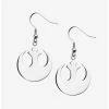Star Wars Jewelry Star Wars Rebel Alliance Symbol Hook Earrings