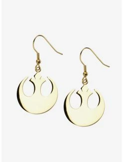 Star Wars Jewelry Star Wars Rebel Alliance Symbol Hook Earrings