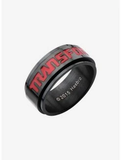 Rings Transformers Autobot Spinner Ring