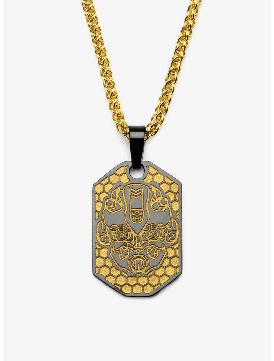 Necklaces Transformers Bumblebee Pendant With Chain 3 Necklaces Transformers Bumblebee Pendant With Chain