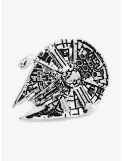 Star Wars Jewelry 3D Star Wars Millennium Falcon Lapel Pin