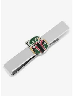 Star Wars Jewelry Star Wars Boba Fett Distressed Helmet Tie Bar
