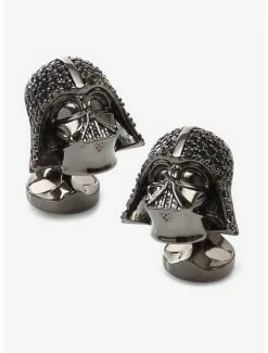 Star Wars Jewelry Star Wars Darth Vader Crystal Helmet Cufflinks