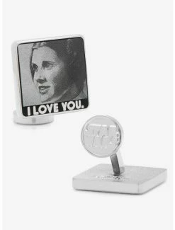 Star Wars Jewelry Star Wars I Love You I Know Cufflinks
