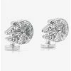 Star Wars Jewelry Star Wars Millennium Falcon Blueprint Cufflinks -RockLove Sales 12990996 hi