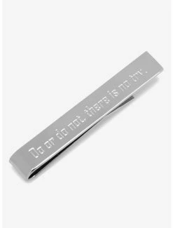 Star Wars Jewelry There Is No Try Star Wars Yoda Message Tie Bar