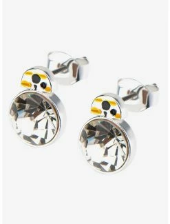 Star Wars Jewelry Star Wars Silver Plated BB8 Stud Earrings
