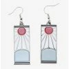 Demon Slayer: Kimetsu No Yaiba Hanafuda Replica Earrings