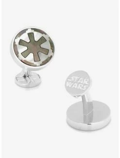 Star Wars Jewelry Star Wars Sterling Imperial Mother Of Pearl Cufflinks