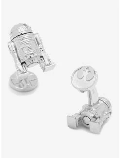 Star Wars Jewelry Star Wars Sterling Silver 3D R2D2 Cufflinks