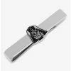 Star Wars Jewelry Star Wars Darth Vader Recessed Matte Black Tie Bar -RockLove Sales 13669623 hi