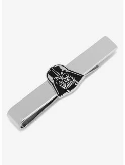 Star Wars Jewelry Star Wars Darth Vader Recessed Matte Black Tie Bar