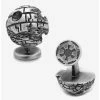 Star Wars Jewelry Star Wars 3D Death Star Ii Cufflinks