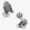 Star Wars Jewelry Star Wars 3D R2D2 Cufflinks -RockLove Sales 13671025 hi