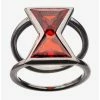 Rings Marvel Black Widow RockLove Hourglass Ring -RockLove Sales 14362383 hi