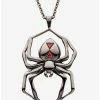 Necklaces Marvel Black Widow Rocklove Spider Necklace