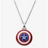 Necklaces Marvel Captain America Rocklove Shield Necklace -RockLove Sales 14362396 hi