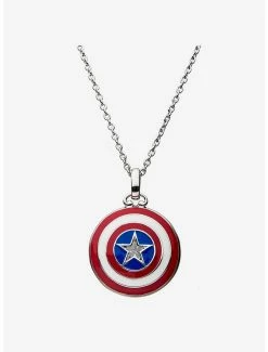 Necklaces Marvel Captain America Rocklove Shield Necklace