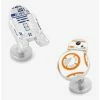 Star Wars Jewelry Star Wars R2D2 And BB8 Enamel Cufflinks -RockLove Sales 15106124 hi