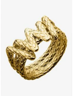 Rings DC Comics RockLove Wonder Woman Lasso Ring Gold