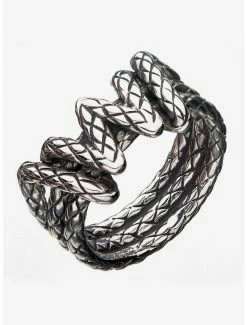 Rings DC Comics RockLove Wonder Woman Lasso Ring Silver