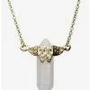Necklaces DC Comics Wonder Woman Logo Crystal Pendant Necklace -RockLove Sales 16060304 hi