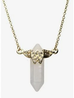 Necklaces DC Comics Wonder Woman Logo Crystal Pendant Necklace