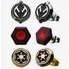 Star Wars Jewelry Star Wars Episode 9 Empire Symbol Symbol & First Order Stud Earrings