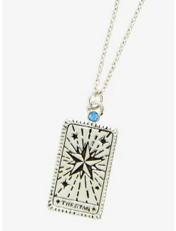 Necklaces The Star Tarot Card Pendant Necklace - BoxLunch Exclusive