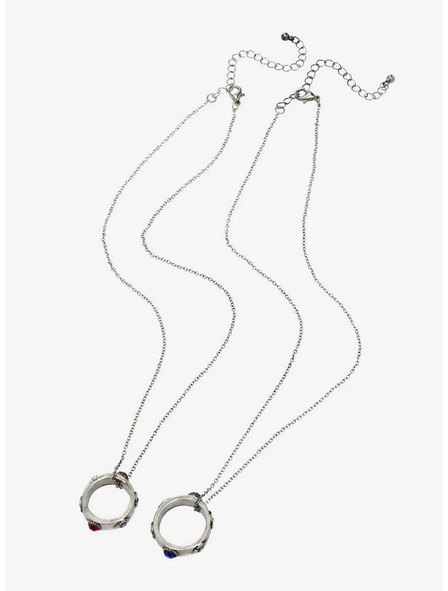 Necklaces Studio Ghibli Howl’s Moving Castle Ring Replica Bestie Necklace Set - BoxLunch Exclusive 4 Necklaces Studio Ghibli Howl’s Moving Castle Ring Replica Bestie Necklace Set - BoxLunch Exclusive - Image 2