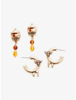 Disney Jewelry Disney Winnie The Pooh Hunny Earring Set - BoxLunch Exclusive