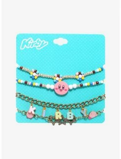 Bracelets Nintendo Kirby Charms Bracelet Set - BoxLunch Exclusive -RockLove Sales 17605518 av2
