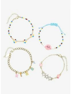 Bracelets Nintendo Kirby Charms Bracelet Set - BoxLunch Exclusive