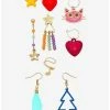 Disney Jewelry Disney Gravity Falls Mix & Match Earring Set - BoxLunch Exclusive -RockLove Sales 17668411 hi