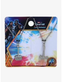 Necklaces Marvel Thor: Love And Thunder Mighty Thor & Thor Necklace Set -RockLove Sales 17887721 av2