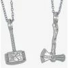 Necklaces Marvel Thor: Love And Thunder Mighty Thor & Thor Necklace Set