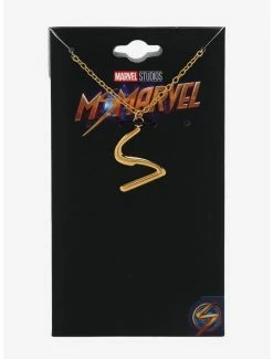 Necklaces Ms. Marvel Kamala Khan Replica Necklace - BoxLunch Exclusive -RockLove Sales 17887727 av2