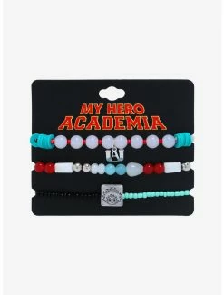 Bracelets My Hero Academia Deku One For All Bracelet Set - BoxLunch Exclusive -RockLove Sales 18226884 av2