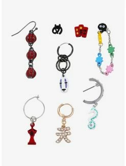 Earrings Studio Ghibli Spirited Away Mix & Match Earring Set - BoxLunch Exclusive