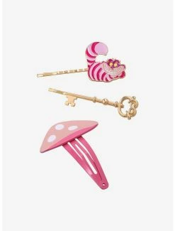 Disney Jewelry Disney Alice In Wonderland Cheshire Cat Hair Clip Set - BoxLunch Exclusive