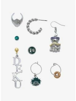 Earrings My Hero Academia Deku Mix & Match Earring Set - BoxLunch Exclusive