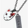 Necklaces Demon Slayer: Kimetsu No Yaiba Tanjiro's Warding Mask Necklace - BoxLunch Exclusive -RockLove Sales 19051390 hi